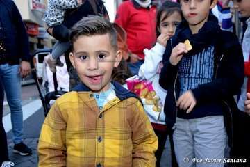 La Cabalgata Real recorre la zona comercial de Los Llanos de Telde (Foto Antonio Alí y Francisco Javier Santana)